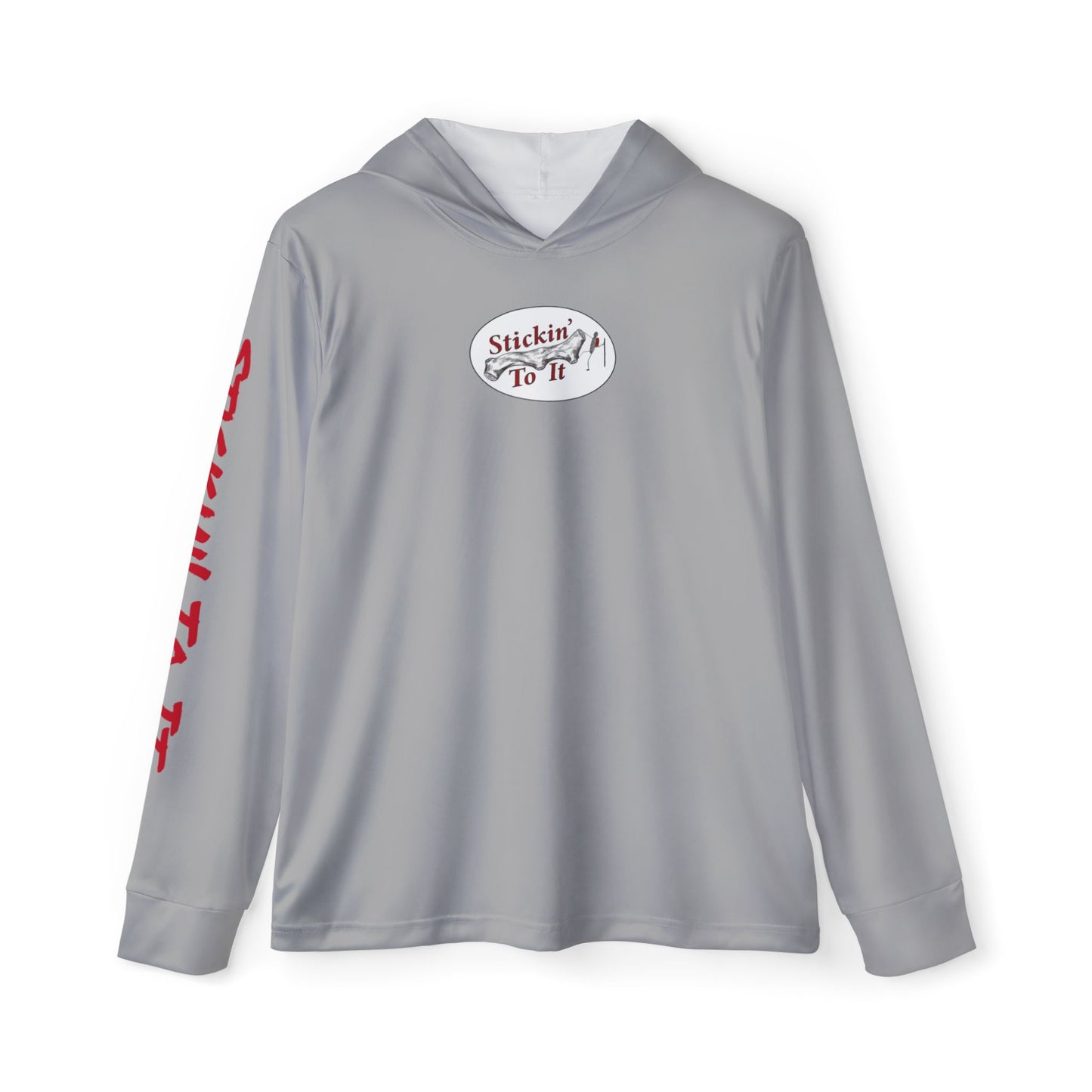Men's Sports Warmup Hoodie - 'Stickin' To It' with Versatile Activewear Design