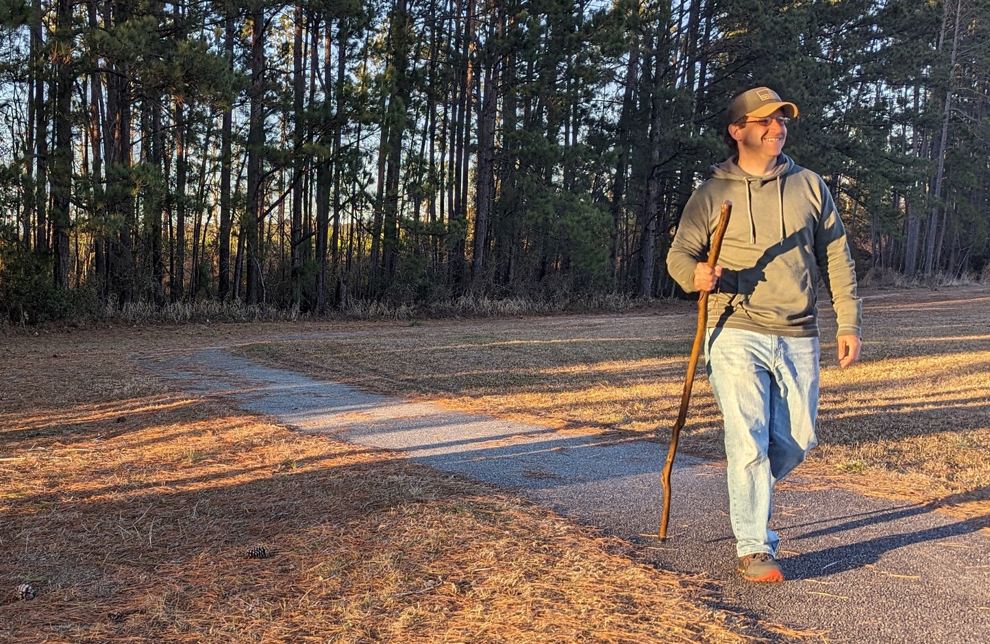 Rustic Oak - Walking Stick