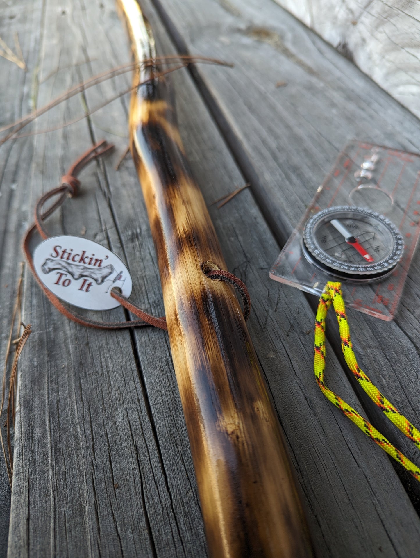 Charred Maple - Walking Stick