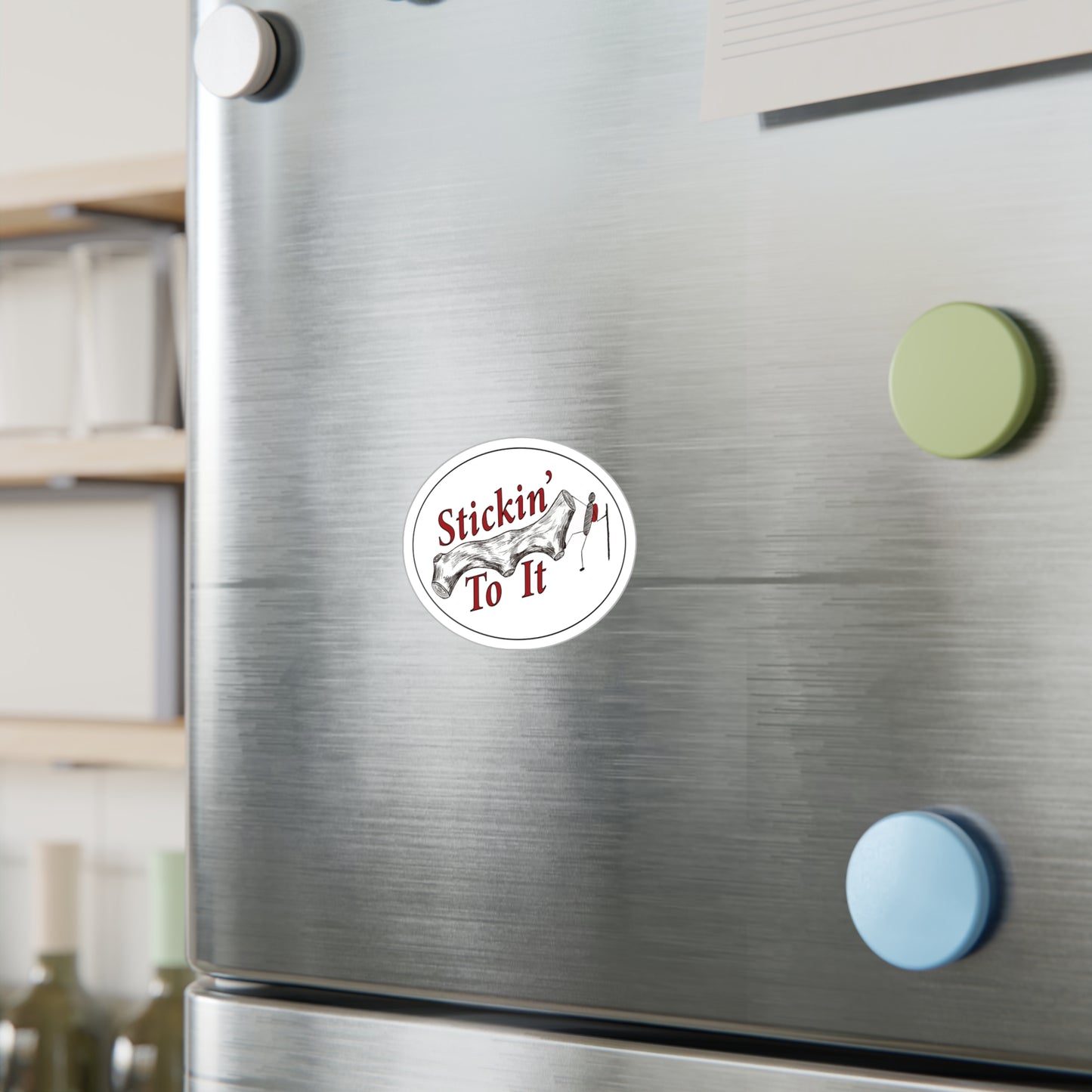 Stickin' To It Vinyl Sticker!!