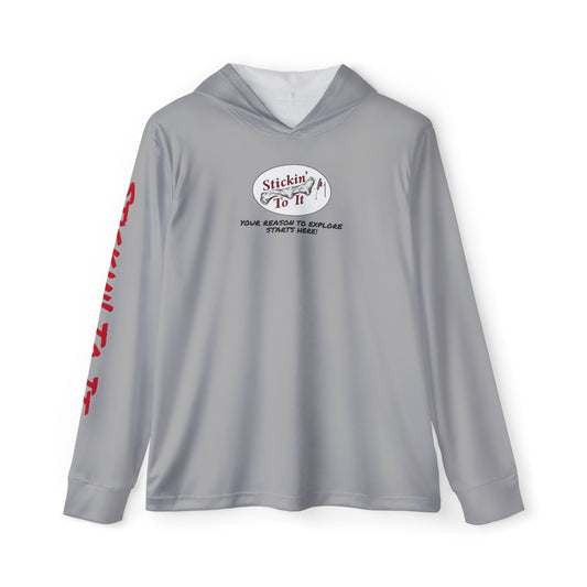 Men's Sports Warmup Hoodie - 'Stickin' To It' with Versatile Activewear Design