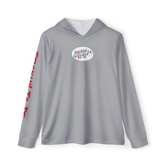 Men's Sports Warmup Hoodie - 'Stickin' To It' with Versatile Activewear Design
