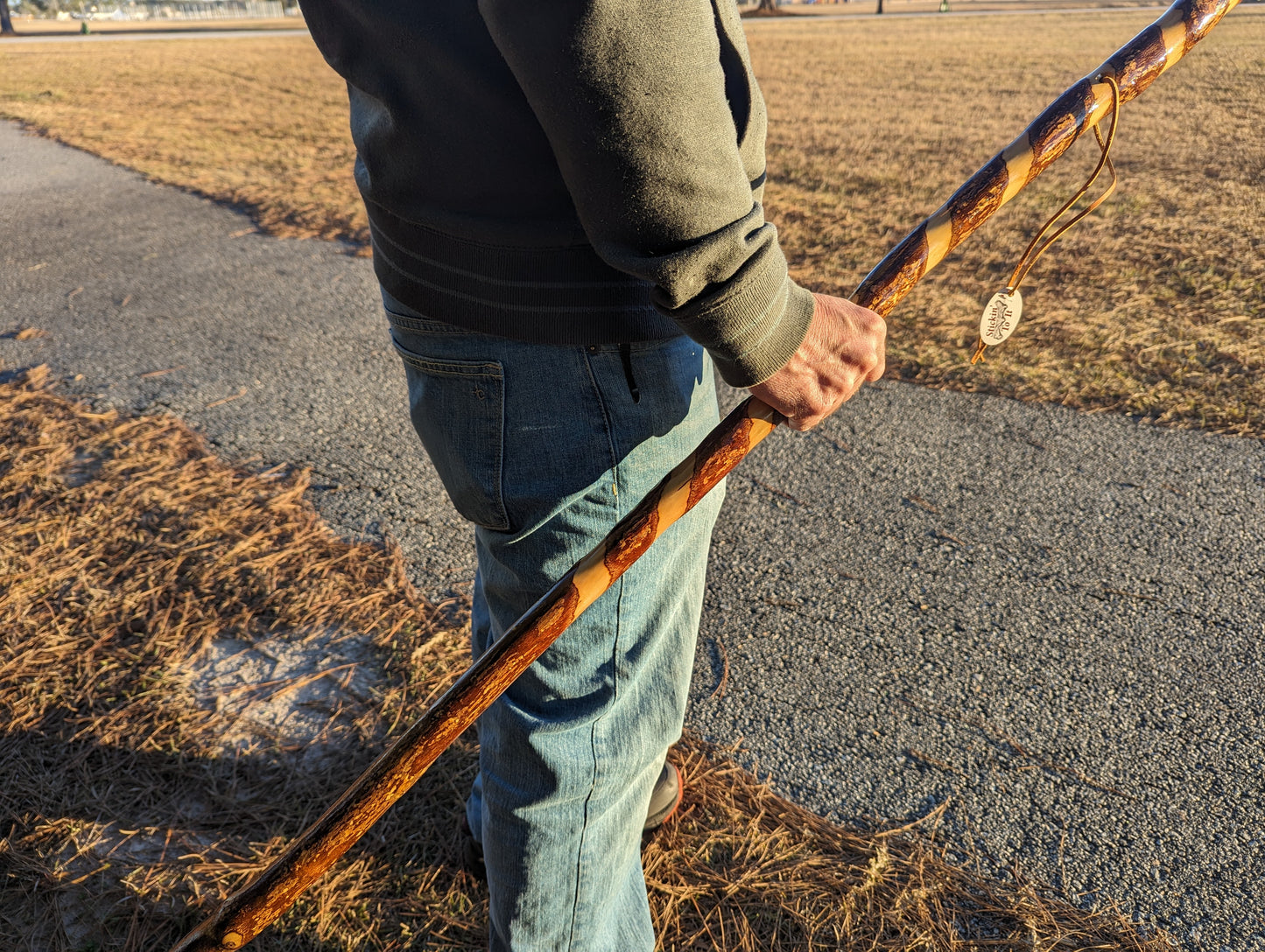 Twisted Sweet Gum - Walking Stick